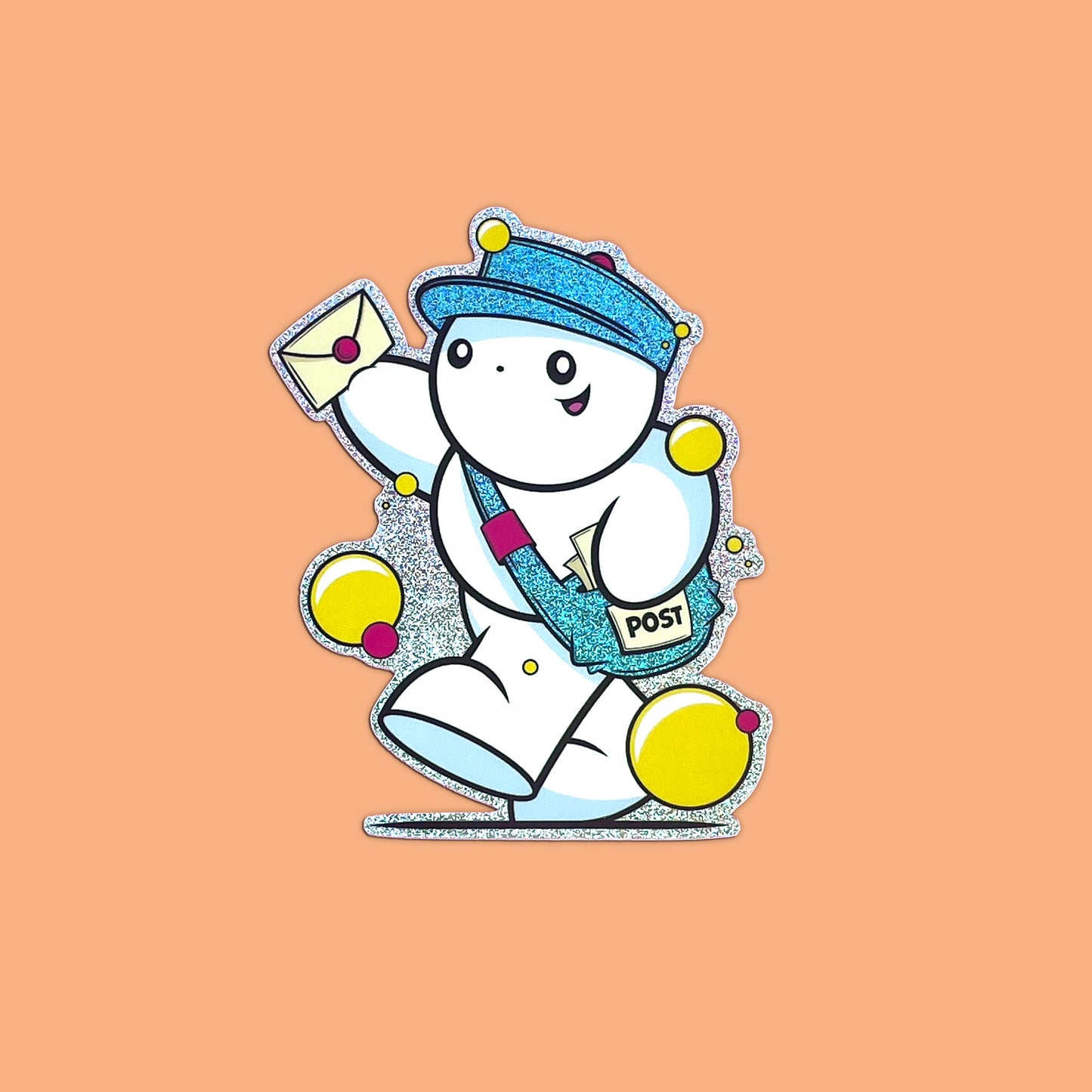 The Postie Sticker