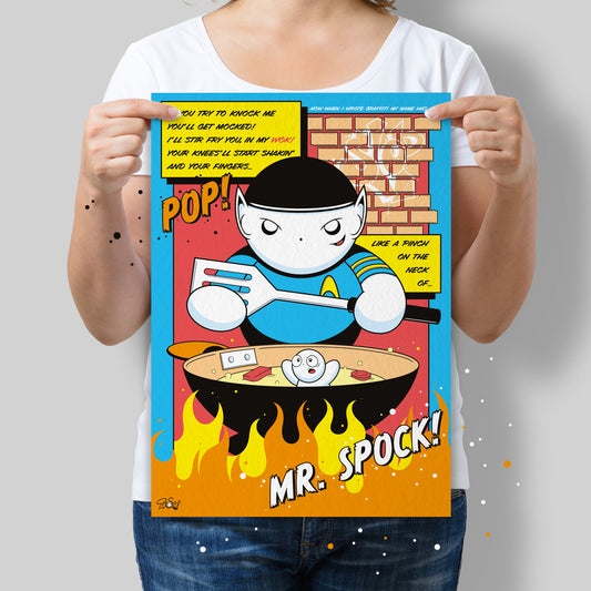 In My Wok! Fine Art Print