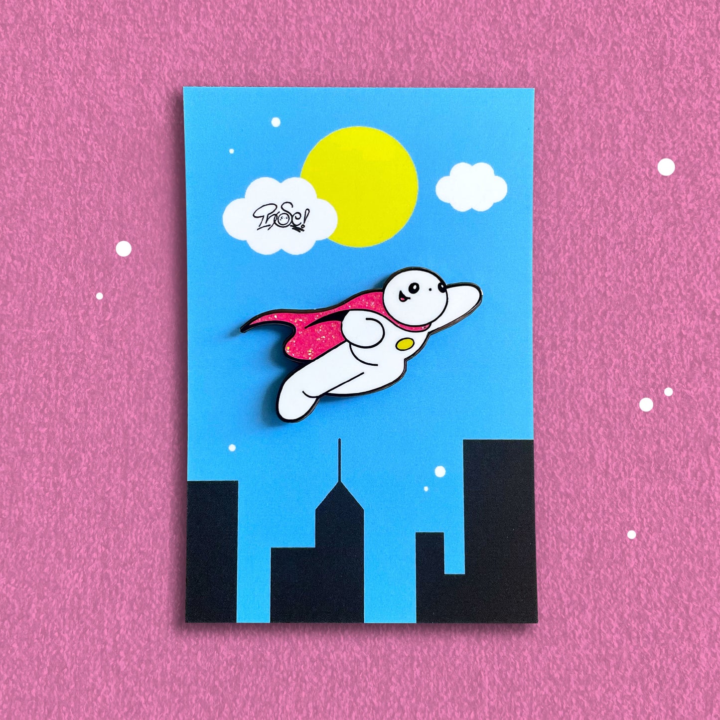 Bubble-Buddy Pin Badge